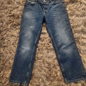 Zara Men's Straight Blue Jeans